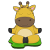 Giraffe Yoga Fitness Meditation