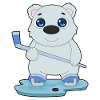 Eisbär Eishockey Eishockeyschläger