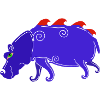 Psychedelic Hippo