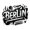 Berlin Lettering Germany Deutschland
