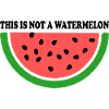 THIS IS NOT A WATERMELON