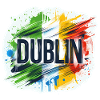 Dublin Lettering Ireland Irland