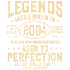 Legenden wurden 2004 geboren