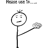 Please use it… (black)