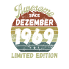 Génial depuis décembre 1969 - Anniversaire