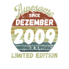 Awesome since December 2009 - Birthday