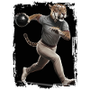 Jaguar beim Bowling Geschenk