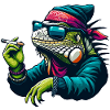 Cool Iguana Rocker