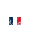 France Flag Brush Graphic