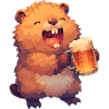 Happy Beer Beaver