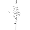 Pole Dance Figure - Ballerina