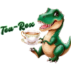 Tea-Rex |T-Rex | Rex | Dinosaur | Pun