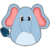 Elefant Ostern Osterei