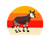 Okapi Waldgiraffe Sprüche