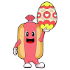 Hotdog Easter Easter Egg