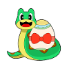 Snake Easter Easter Egg