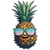 Pineapple Pineapple Cool Sunglasses Gift