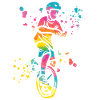 Unicyclist unicycle unicycle