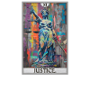Tarotkarten Tarotkarte Justice Gerechtigkeit