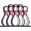 Pixel Bowling Pins