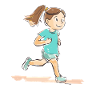 Runner Comic Look