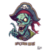 French Pirate Zombie: Excuse Moi