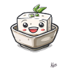 Kawaii Happy Tofu