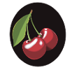 Painted cherries