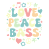 Basse Love Musicien Rétro