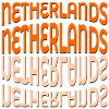 LETTERING NETHERLANDS HOLLAND