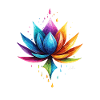 Mehrfarbiger Lotus