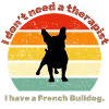 Retro French Bulldog