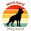 Retro German Shepherd