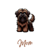 Briard Mom