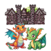 Dragon médiéval Dragon