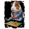 Meerschweinchen spielen PuzzleGeschenk
