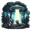Raccoons and aliens