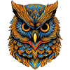 Portrait d'un hibou