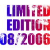 18e anniversaire Édition limitée 08/2006