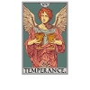 Tarotkarten Tarotkarte Temperance Mäßigkeit