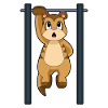Suricate Bodybuilder Tractions Musculation