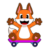 Fuchs Skater Skateboard