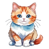 Munchkin Teckel Chat Aquarelle