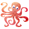 Octopus Dots Squid Tentacle Comic
