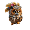 Petit hibou mignon
