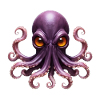 lila Oktopus
