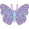 Ornamental butterfly