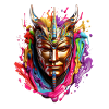 Masque de couleur