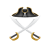 Pirat Totenkopf Freibeuter Piratenschiff