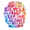 Bike Balance - Inspiration aquarelle
